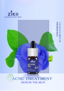 Giảm sưng viêm và cải thiện tình trạng mụn chỉ sau 1-2 tuần sử dụng đều đặn.