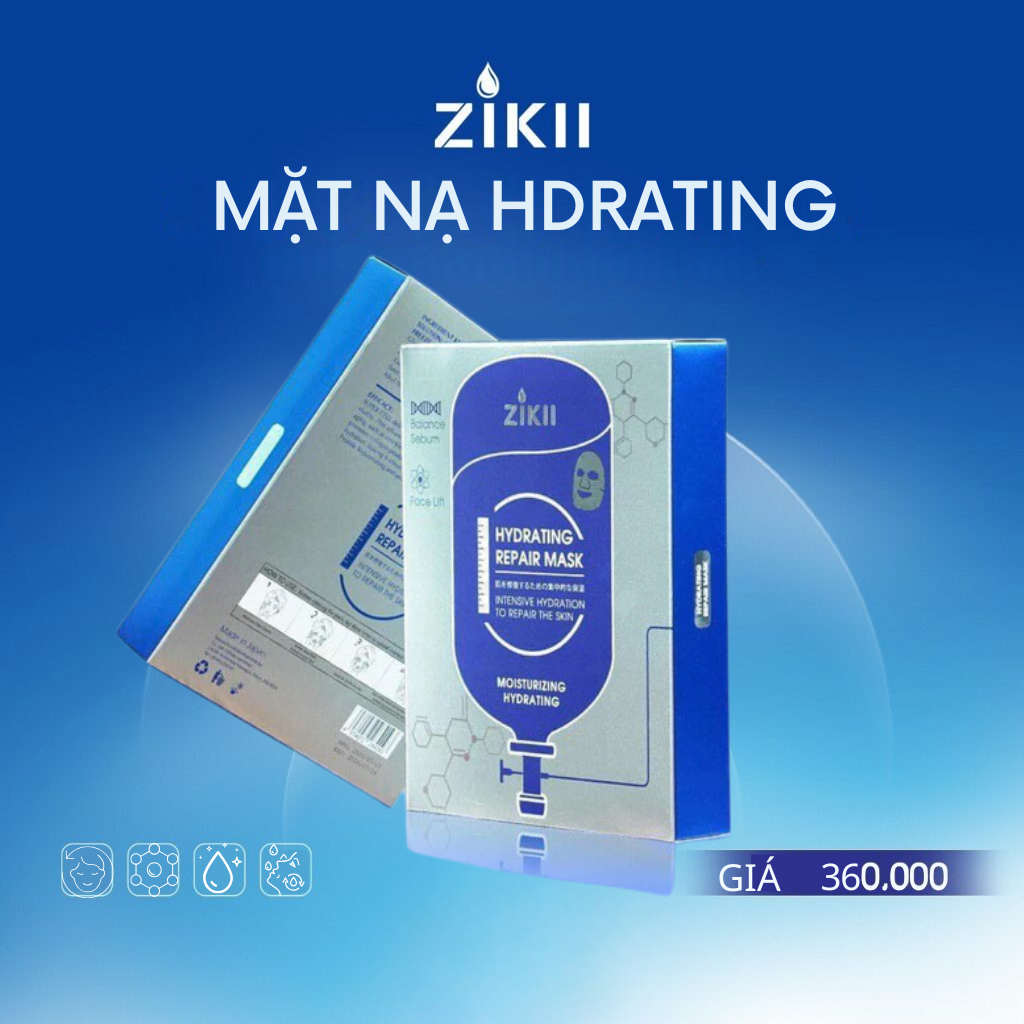 Mặt nạ tuyết tan ZIKII là sản phẩm được thiết kế đặc biệt để cung cấp độ ẩm sâu, làm dịu làn da kích ứng và cải thiện kết cấu da